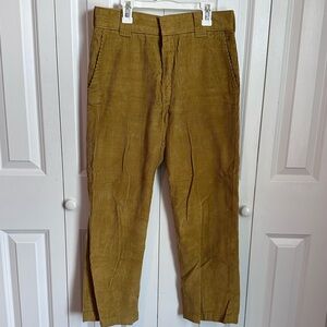 Dickies Tan Regular Fit Corduroy Pants